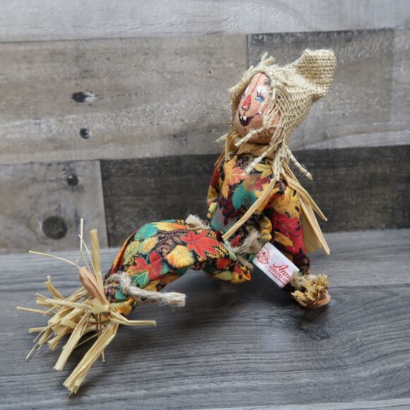 Annalee Doll Scarecrow Fall Decor Country - Picture 2 of 6